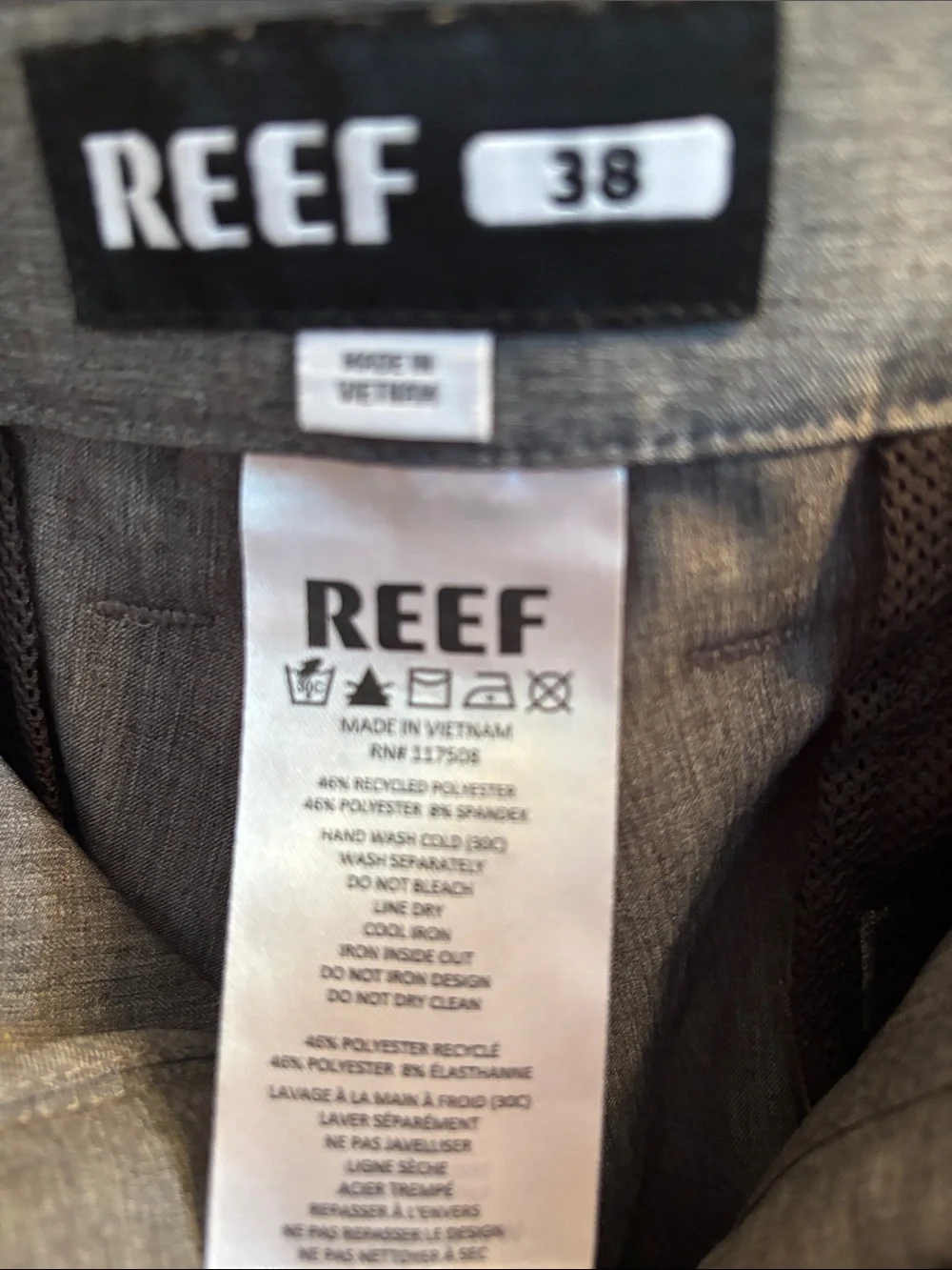 Men's Grey Performance Shorts